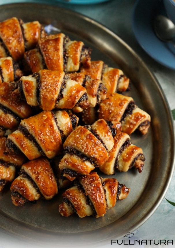 Kiflice sa kremom od lešnika